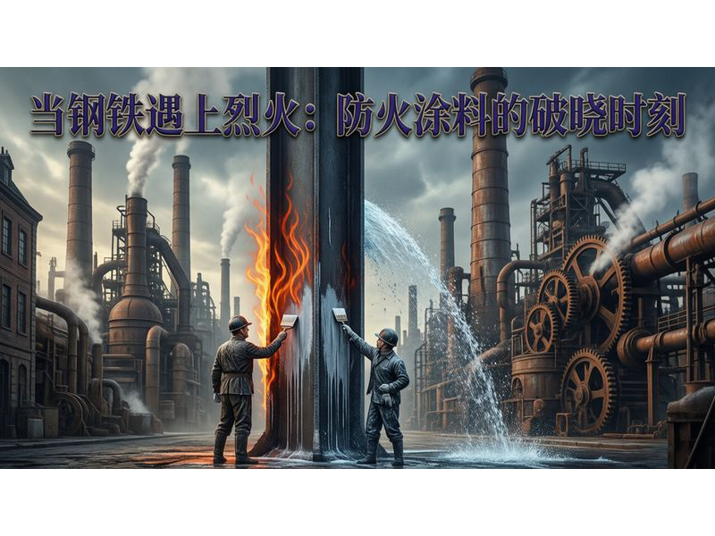 近代防火涂料的应用与行业初步形成