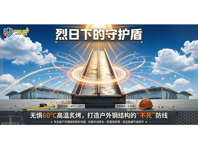 如何让防火涂料无惧暴晒，关键时刻不掉链子