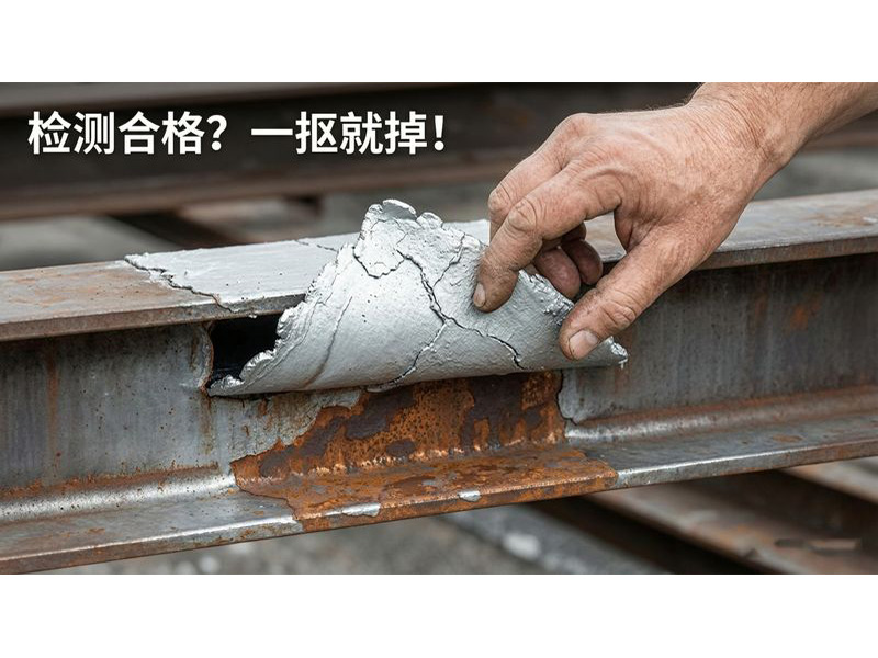防火涂料为何检测合格涂层却成片脱落？